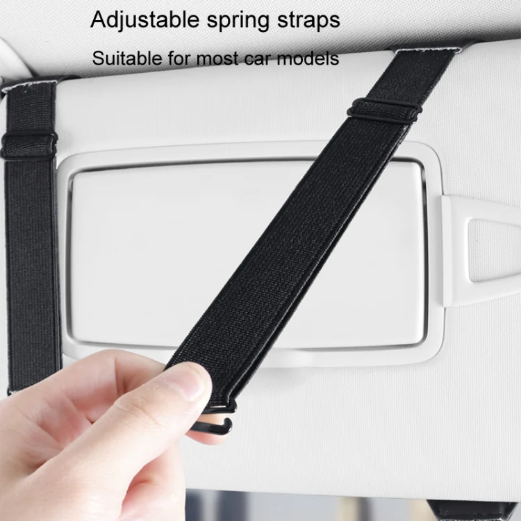 Multi-functional Car Sunshade Sunglasses ID Ticket Storage Bag Car Sun Visor Eyeglasses Case(Pink) - Image 8