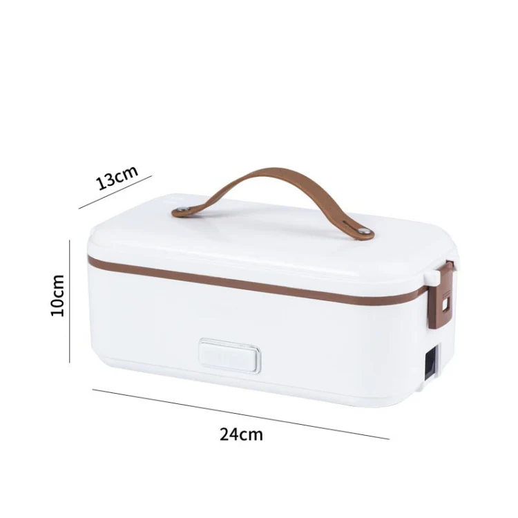 Multi Functional Microwave Oven With Plug-in Electric Cooking Electric Lunch Box, Color:White Single Layer(UK Plug) - Image 2
