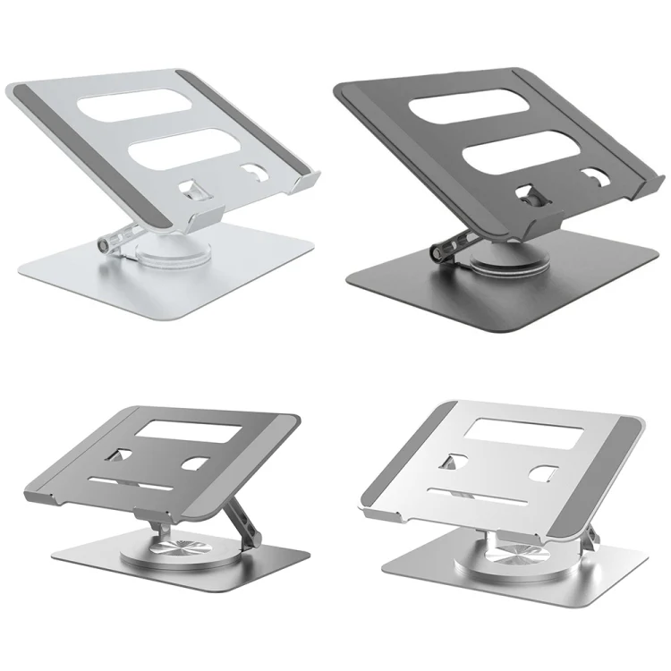 Multifunctional Desktop Foldable Rotating Laptop Cooling Bracket, Spec: SP-086 (Silver) - Image 4