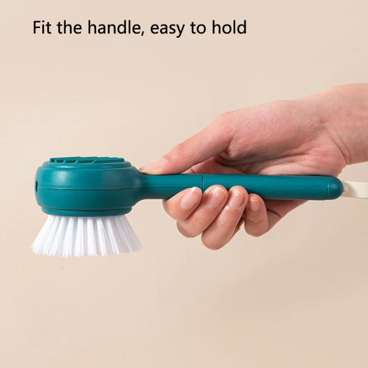 Multifunctional Fruit And Vegetable Cleaning Brush(Green) - Image 5