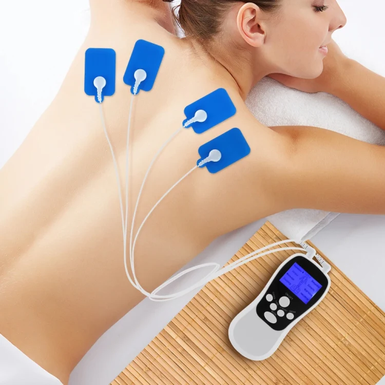 Multifunctional Low Frequency Pulse Meridian Physiotherapy Massage Instrument, Color: Blue Standard - Image 14