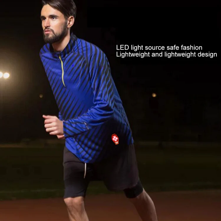 Multifunctional Outdoor Bicycling Running Warning Light Bicycle Taillight LED Back Clip Light(Red) - Image 8