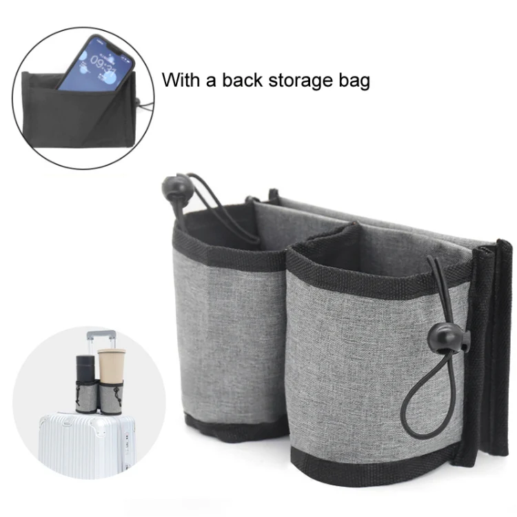 Multifunctional Suitcase Portable Storage Beverage Cup Holder(Royal Blue) - Image 6