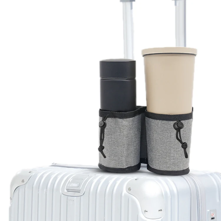 Multifunctional Suitcase Portable Storage Beverage Cup Holder(Royal Blue) - Image 7