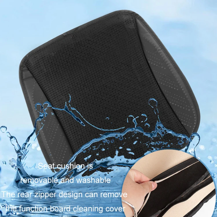 Multifunctional USB Fan Ventilation Heat Dissipation Car Seat Cushion(Blue) - Image 7