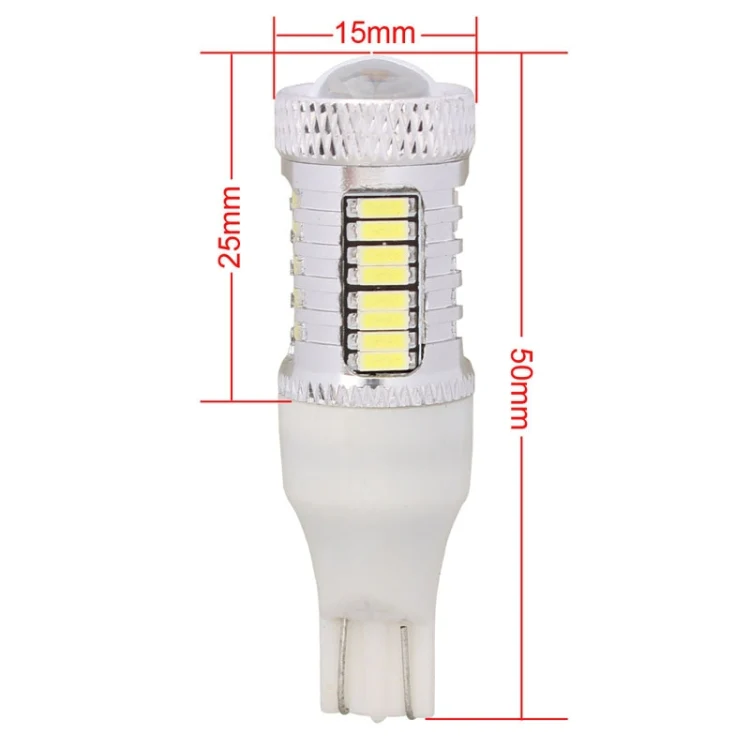 MZ T15 11W + 5W 520LM White Light + 32 LED 4014 SMD Car Brake Light Fog Lights Bulb, DC 12V - Image 6