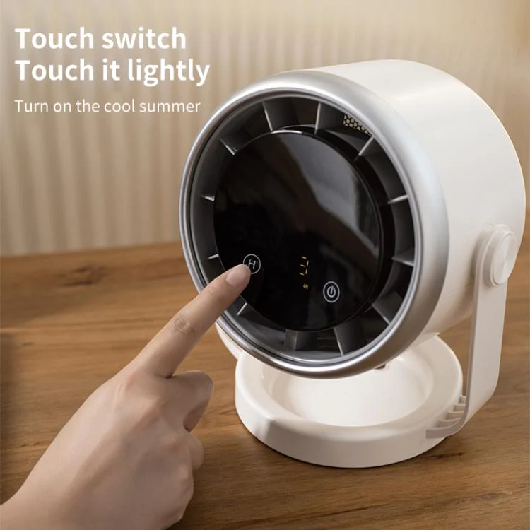 N703 Timed Desktop Air Circulation Electric Fan(White) - Image 5