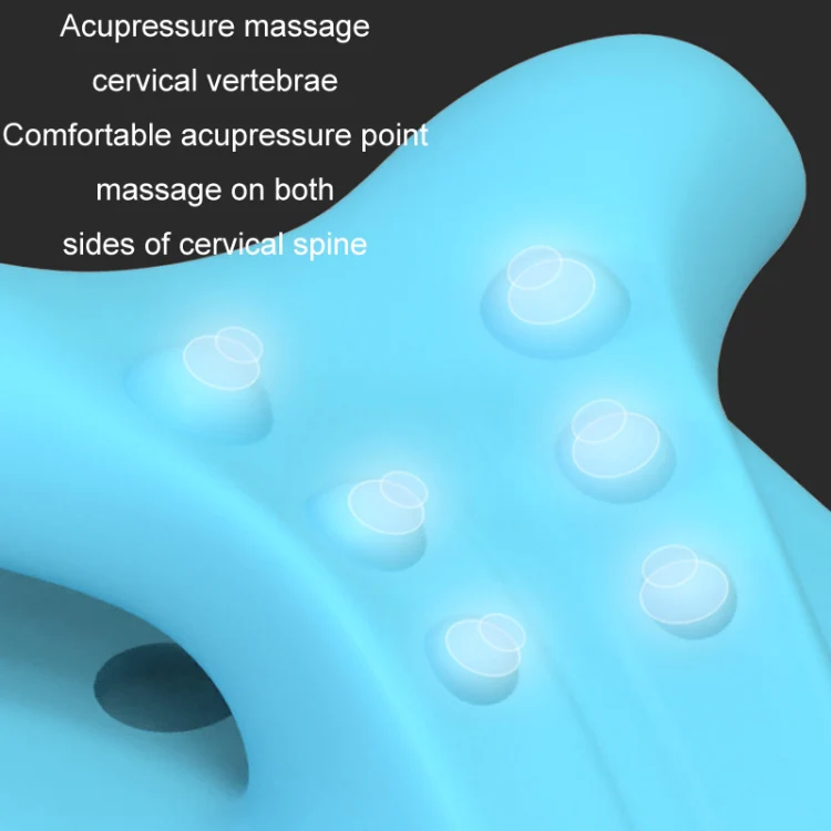 Neck Massager Cervical Spondylosis Correction Pillow, Color: 877 USB Electric Heating Black - Image 6