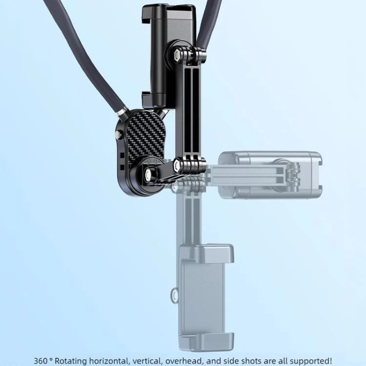 Neck-Worn Phone Mount Cycling First-Person View Chest-Mounted Anti-Shake Shooting, Style: Magnetic - Image 6