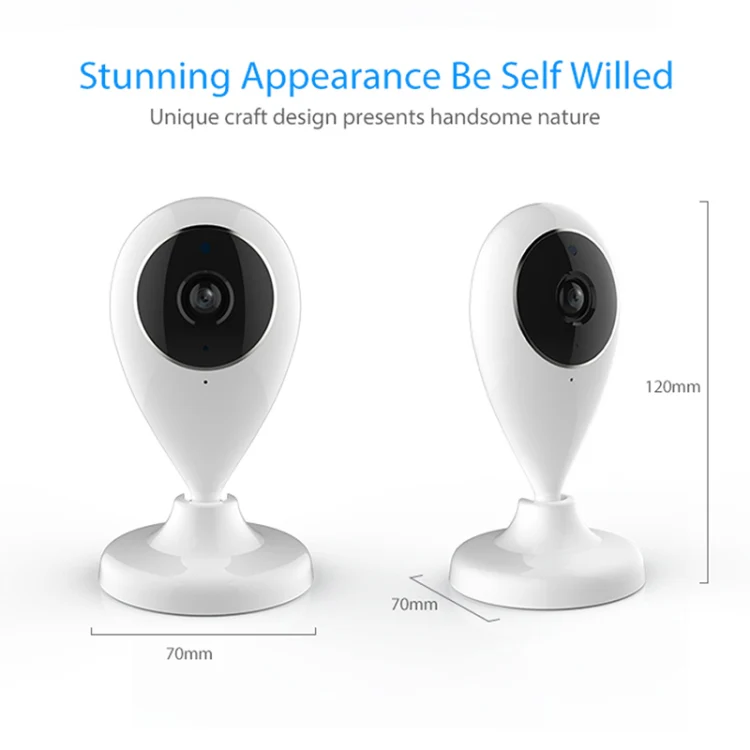 NEO NIP-55AI Indoor WiFi IP Camera, with IR Night Vision & Multi-angle Monitor & Mobile Phone Remote Control - Image 2