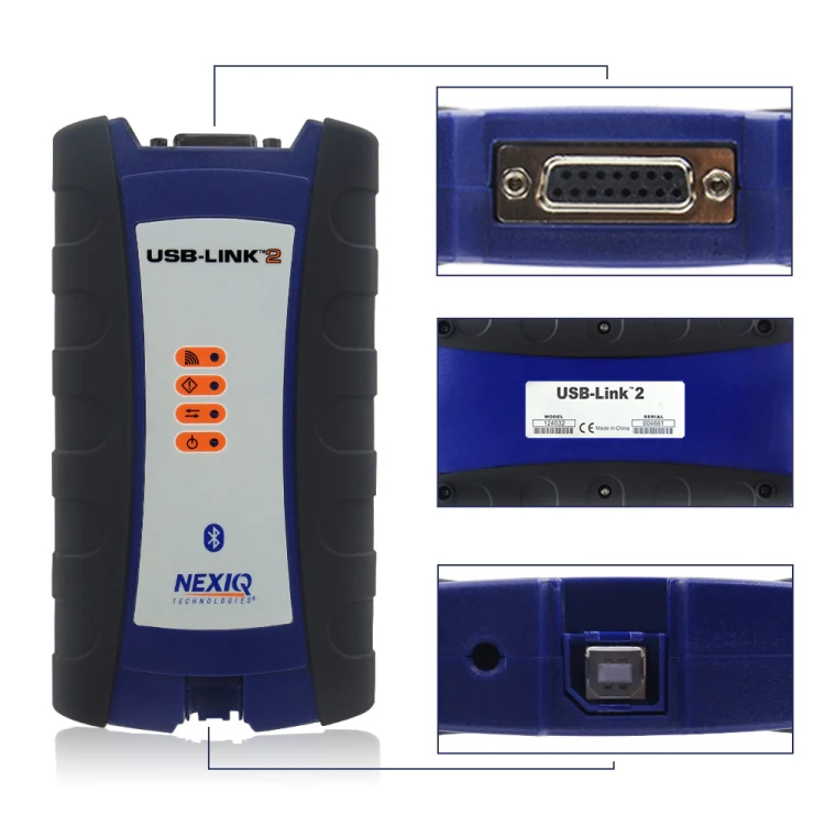 Nexiq 2 Bluetooth USB Linked Truck Diagnostic Tool Heavy Duty Truck Scanner 24V - Image 4