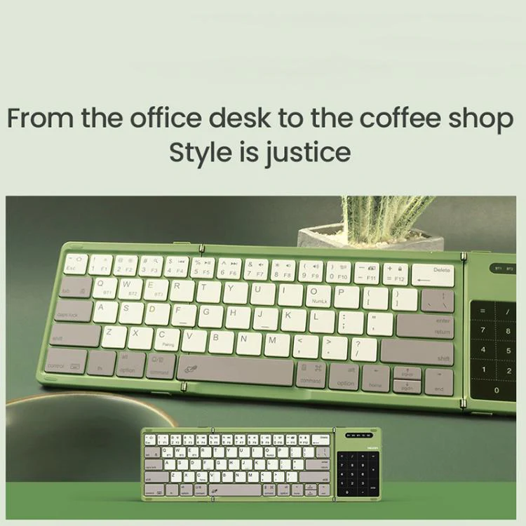 NILLKIN Magic Cube Pocket Wireless Folding Keyboard(Blue) - Image 14