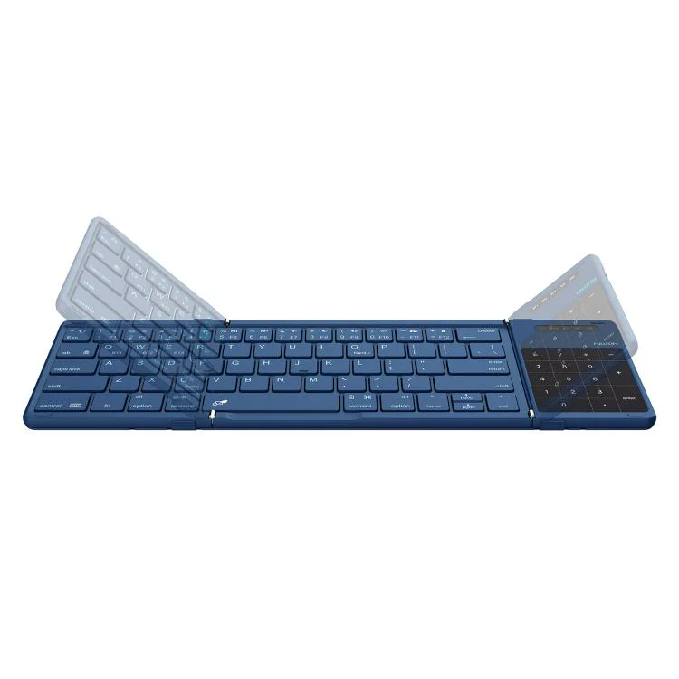 NILLKIN Magic Cube Pocket Wireless Folding Keyboard(Blue) - Image 4