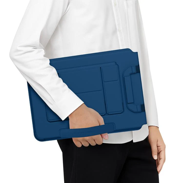 NILLKIN Versatile Pro Multi-functional Laptop Sleeve with Holder and Mouse Pad, Size:16.2 inch(Navy Blue) - Image 5