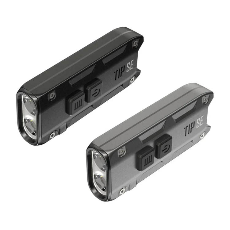 Nitecore 700 Lumens TIP SE Mini LED Glare Flashlight USB Rechargeable Metal Lamp (Black) - Image 2