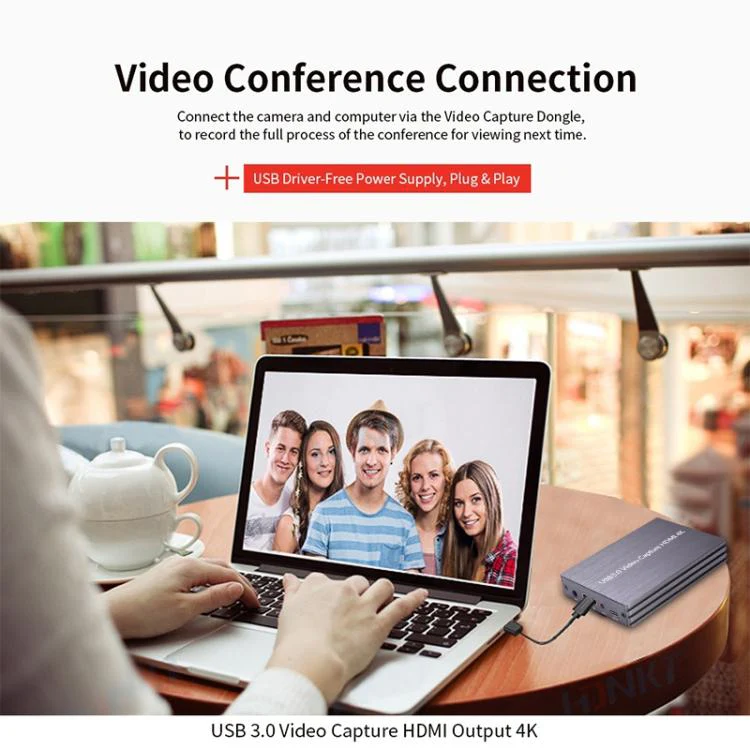 NK-S300 USB 3.0 HDMI 4K HD Video Capture Card Device (Black) - Image 10