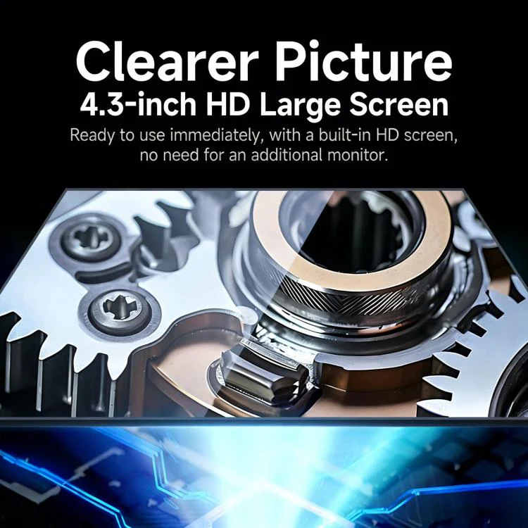 NK008S 10m Cable Length 5.5mm Lens Endoscope Camera With 4.3 inch IPS HD Screen Borescope Camera HD1080P IP67 Waterproof Inspection Camera - Image 8