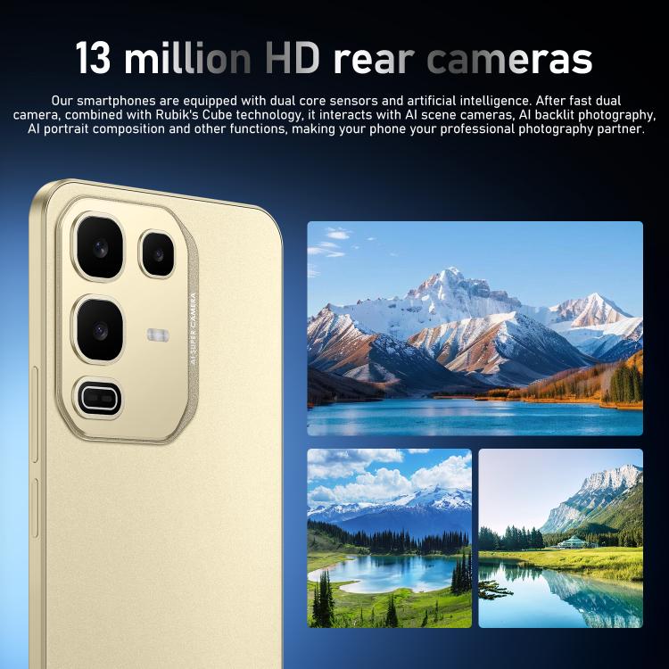 Note 50 Pro / Y300, 6GB+128GB, 6.51 inch Android 11 MTK6771 Octa Core, Network: 4G, Dual SIM, Plug:US Plug(Gold) - Image 7