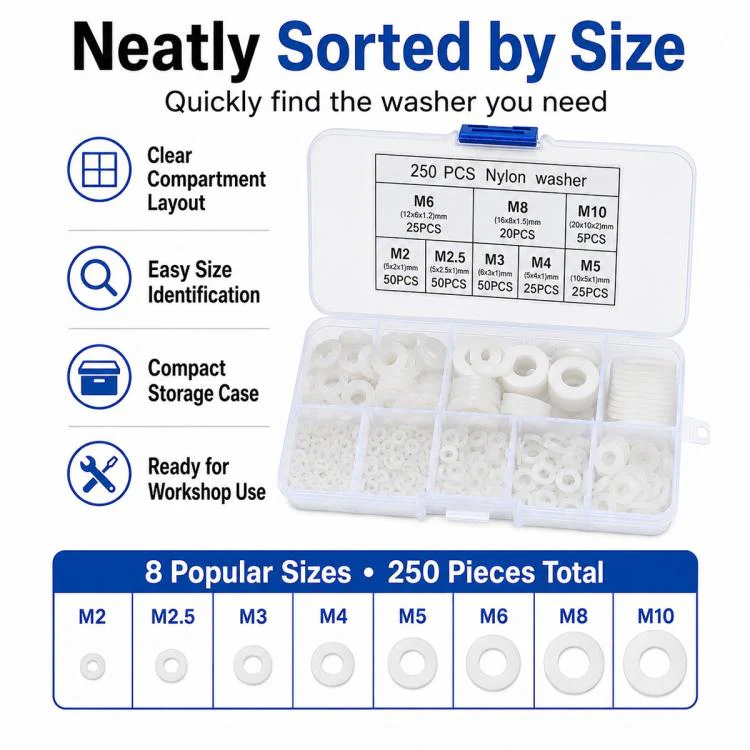 O-shaped Seal Fixing Ring Tool Kit 250 pcs /Set(White) - Image 5