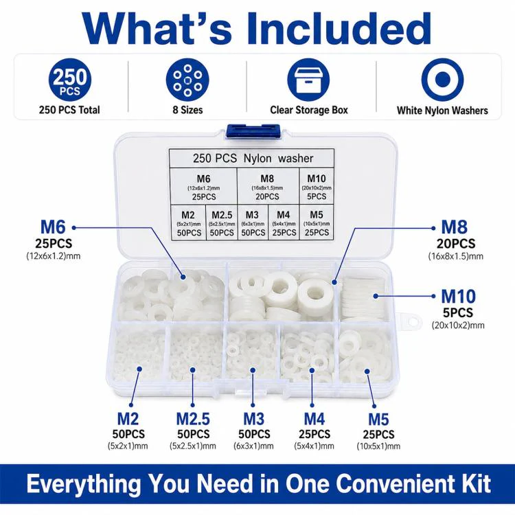 O-shaped Seal Fixing Ring Tool Kit 250 pcs /Set(White) - Image 8
