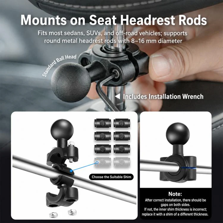 O-Type Magic Arm Mount 1/4 inch Ball Head Bracket, Type:Magic Arm(Black) - Image 8
