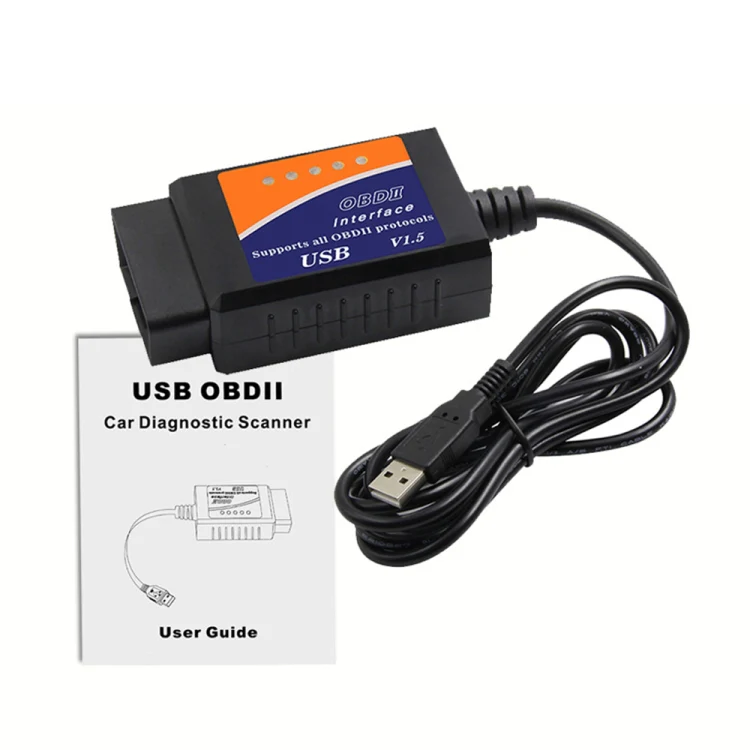 OBD ELM327 V1.5 USB Car Fault Diagnostic Scanner with CH340T Chip - Image 4
