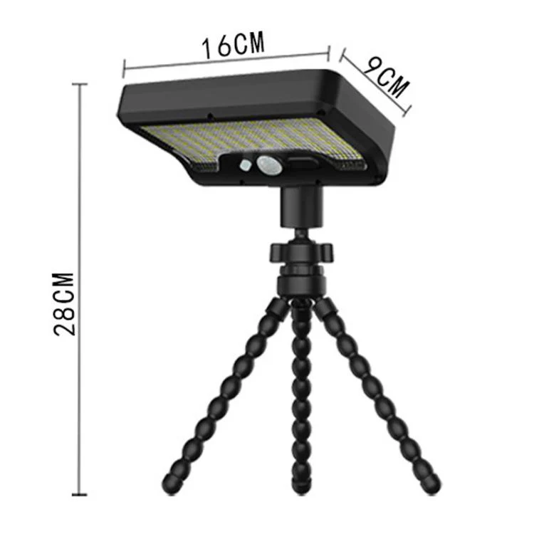 Octopus Style Solar Motion Sensor Waterproof Light Outdoor Smart Courtyard Light, Spec: White Light White - Image 11