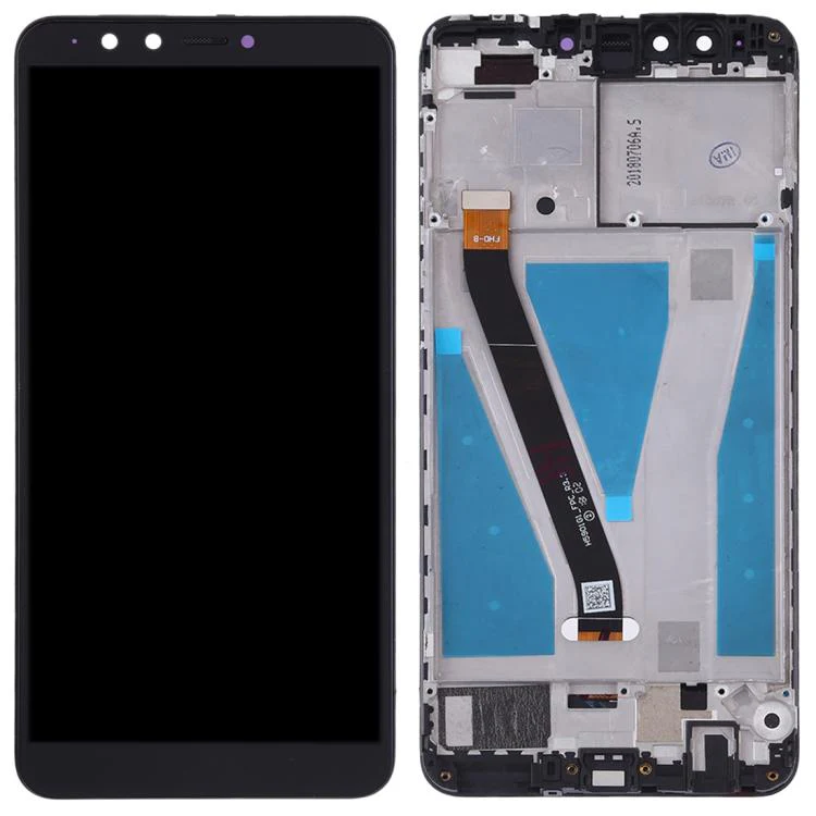 OEM LCD Screen for Huawei Enjoy 8 Plus Digitizer Full Assembly with Frame (Black) - Image 3