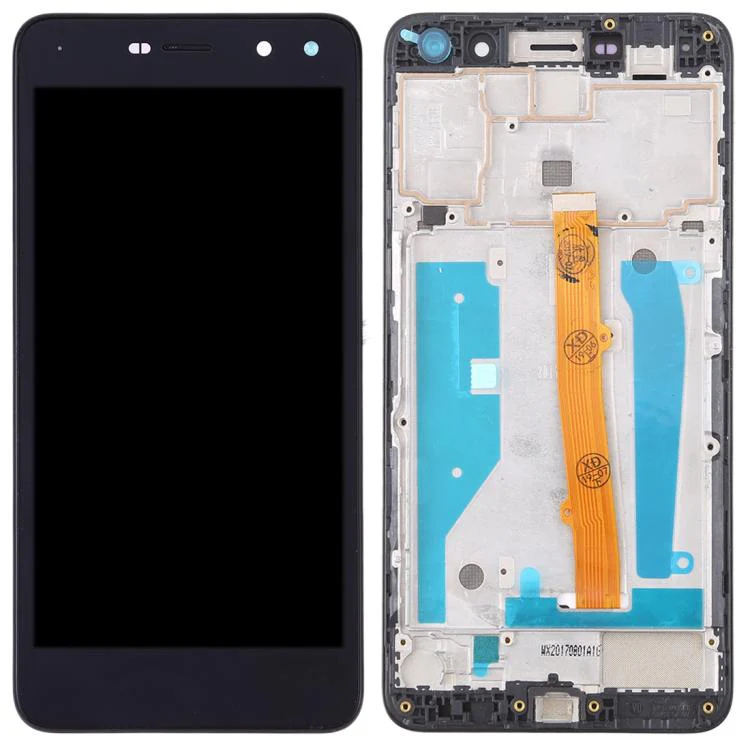 OEM LCD Screen for Huawei Y5 (2017) Digitizer Full Assembly with Frame (Black) - Image 3