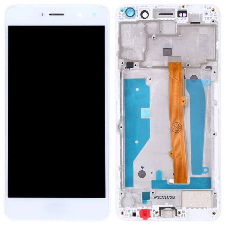 OEM LCD Screen for Huawei Y5 (2017) Digitizer Full Assembly with Frame (White) - Image 3