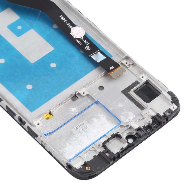 OEM LCD Screen for Huawei Y7 (2019)(High Version) Digitizer Full Assembly with Frame (Black) - Image 4