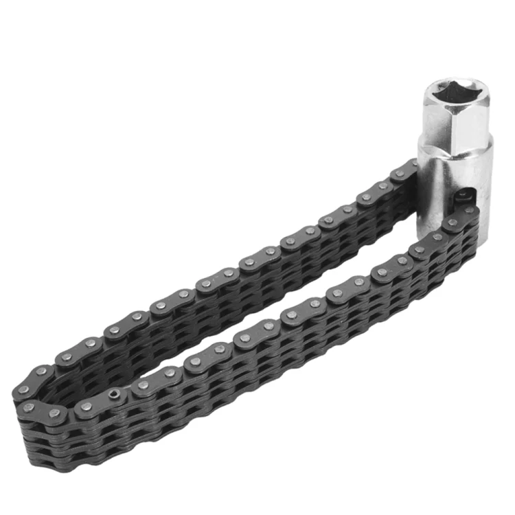 Oil Filter Chain Wrench Spanner Remover Adjustable Auto Repair Tool (44 Sections) - Image 3