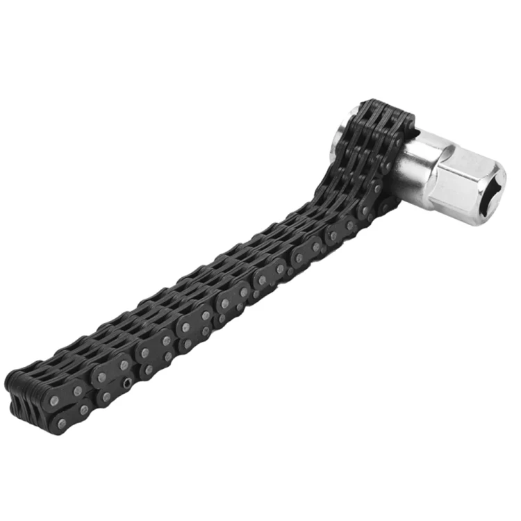 Oil Filter Chain Wrench Spanner Remover Adjustable Auto Repair Tool (44 Sections) - Image 4