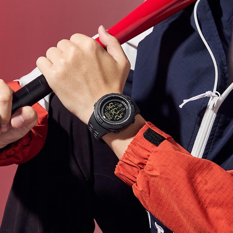 OLEVS 1109 Men Multifunctional Smart Sports Waterproof Electronic Watch(Black) - Image 6