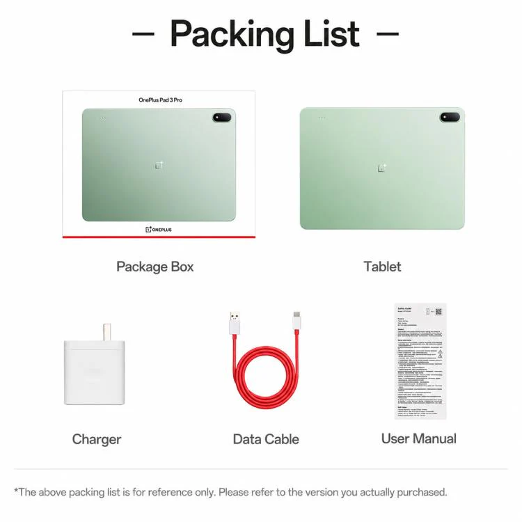 OnePlus Pad 3 Pro 13.2 inch WiFi Tablet PC, 12GB+512GB ColorOS 16 Qualcomm Snapdragon 8 Elite Gen5 CPU, US Plug (Light Green) - Image 17