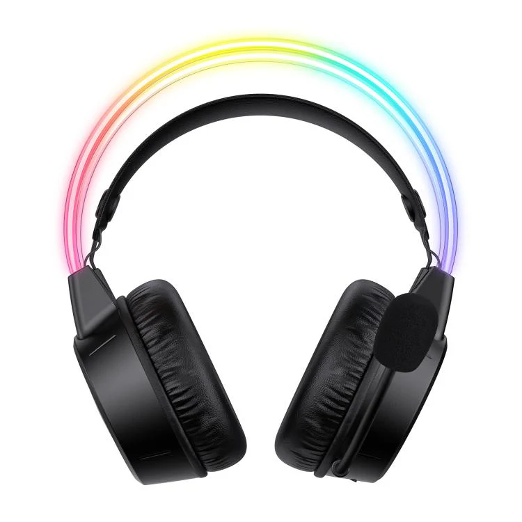ONIKUMA GT889 Tri-mode RGB Bluetooth 2.4G Wired Gaming Headset(Black) - Image 3