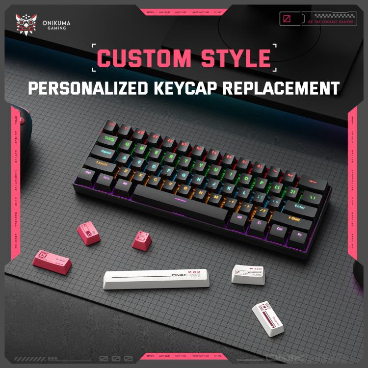 ONIKUMA MT605 Three-mode 61-Key E-sports Mechanical Keyboard - Image 7