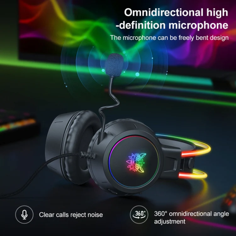 ONIKUMA X15 Pro Symphony Wired Gaming Headphone with Microphone - Image 3