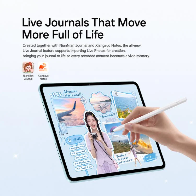 OPPO Pad 6 12.1 inch Soft Light Screen Tablet PC, 12GB+256GB, ColorOS 16 MediaTek Dimensity 9500s Octa Core (Silver) - Image 11