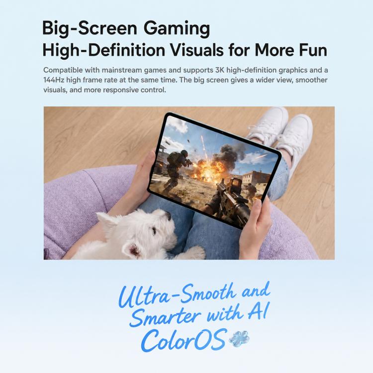OPPO Pad 6 12.1 inch Soft Light Screen Tablet PC, 12GB+256GB, ColorOS 16 MediaTek Dimensity 9500s Octa Core (Silver) - Image 13