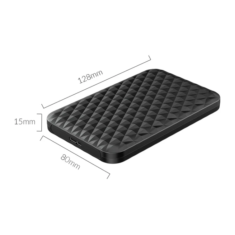 ORICO 2520U3 2.5-Inch Portable Hard Drive Enclosure(Black) - Image 4