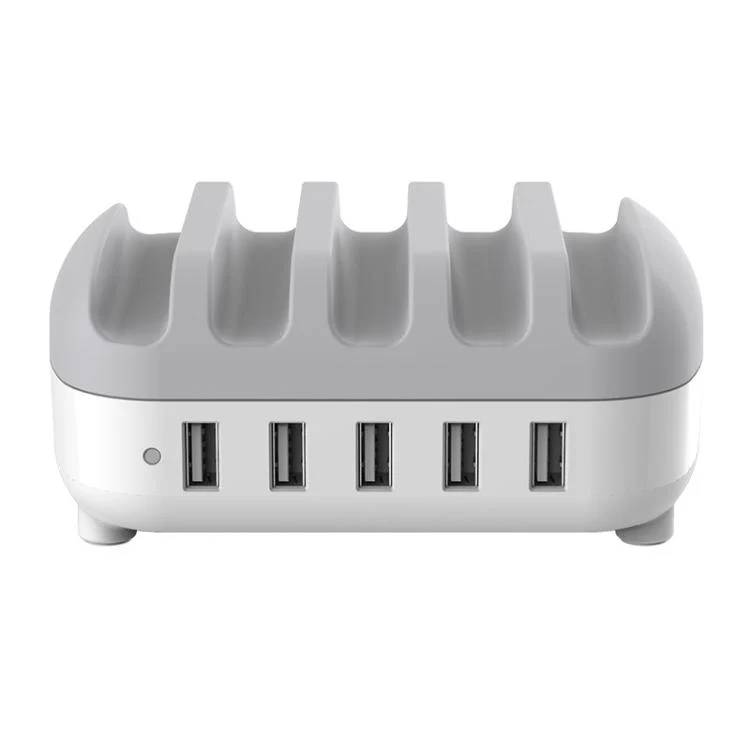 ORICO DUK-5P 40W 5 USB Ports Smart Charging Station with Stand, Plug:UK Plug(White) - Image 3