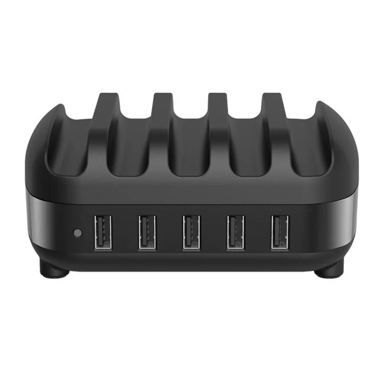 ORICO DUK-5P 40W 5 USB Ports Smart Charging Station with Stand, Plug:US Plug(Black) - Image 3