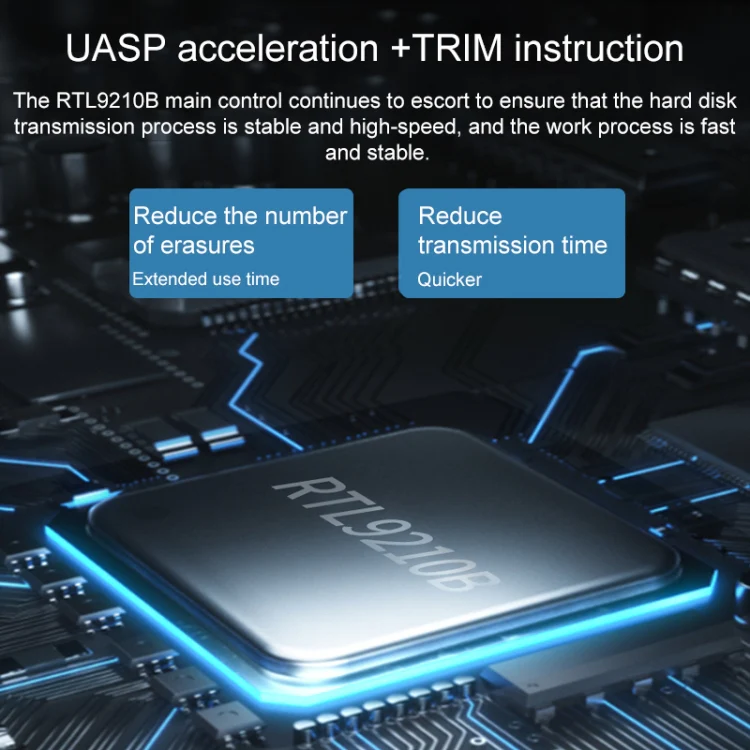 ORICO TCM2M-C3 M.2 SSD Dual Protocol Hard Disk Case - Image 8