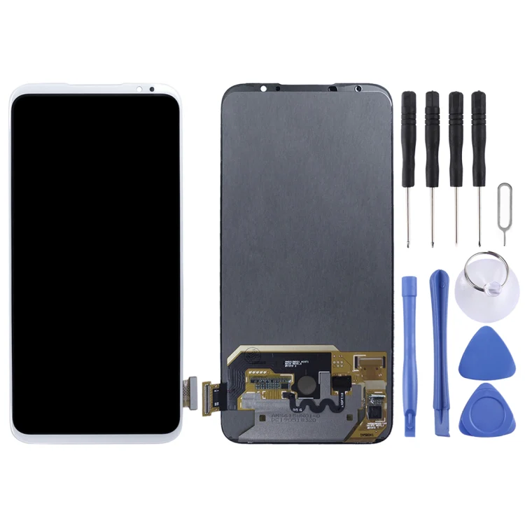Original LCD Screen for Meizu 16S with Digitizer Full Assembly(White) - Image 2