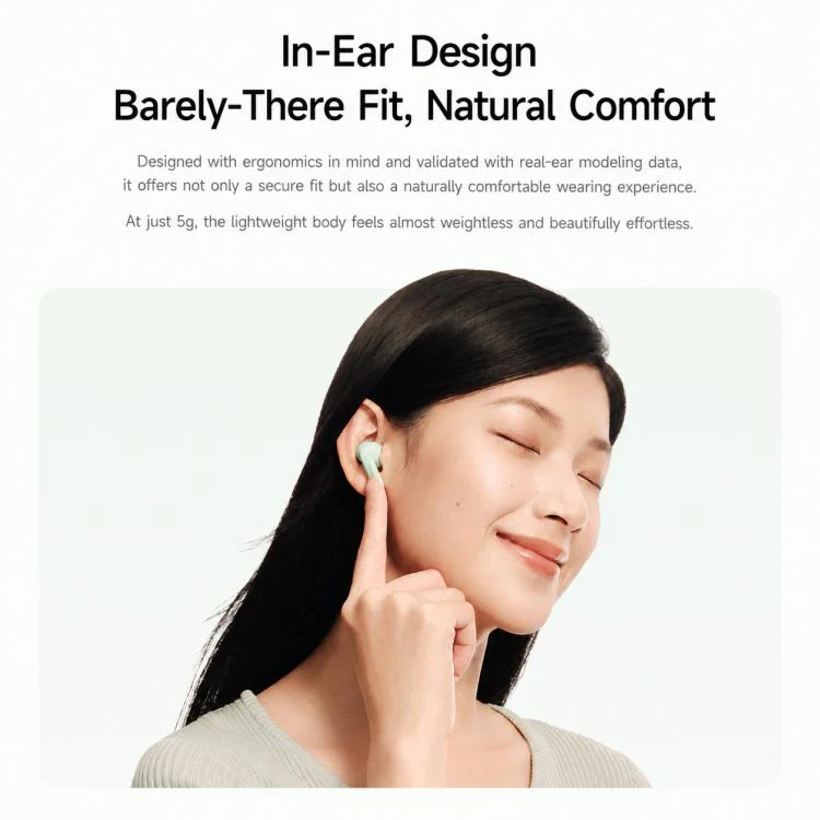 Original Xiaomi REDMI Buds 8 In-Ear Smart Noise Reduction Bluetooth Earphone(Green) - Image 10