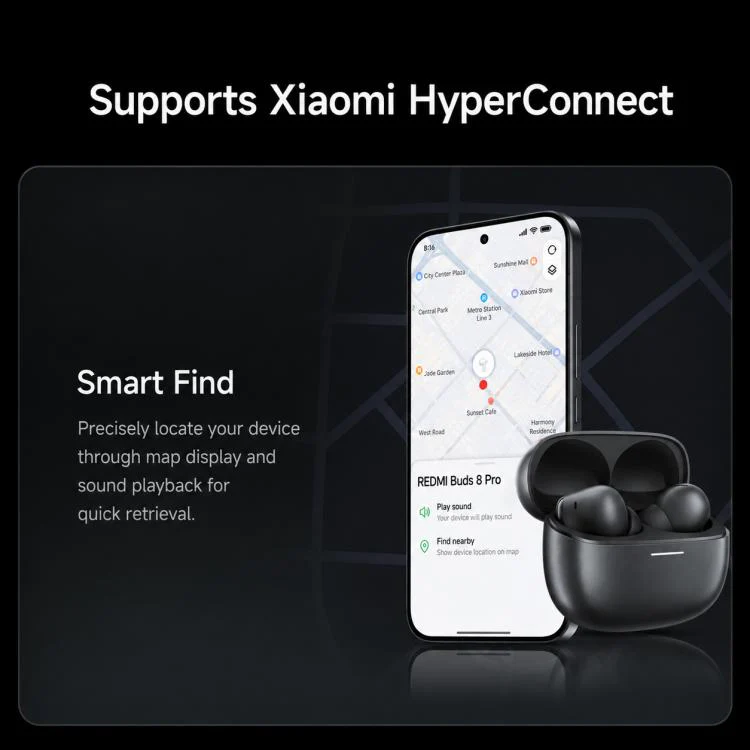 Original Xiaomi REDMI Buds 8 Pro In-Ear Smart Noise Reduction Bluetooth Earphone(White) - Image 12