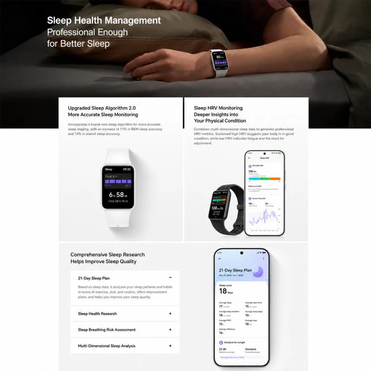 Original Xiaomi Smart Band 10 Pro, 1.74 inch AMOLED Screen 5ATM Waterproof Smart Watch, Support Blood Oxygen / Heart Rate Monitor(Coral Orange) - Image 12