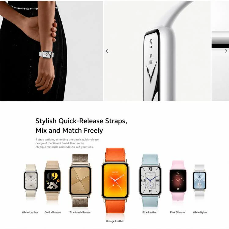Original Xiaomi Smart Band 10 Pro, 1.74 inch AMOLED Screen 5ATM Waterproof Smart Watch, Support Blood Oxygen / Heart Rate Monitor(Silver) - Image 6