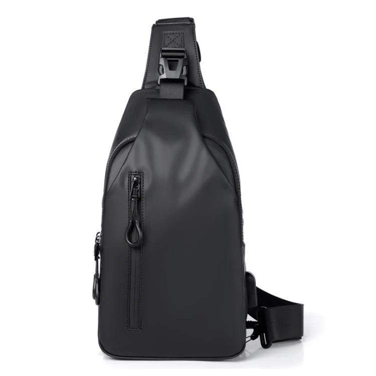 OUMANTU 0126 Outdoor Large Capacity Breathable Waterproof Shoulder Crossbody Chest Bag(Black) - Image 2